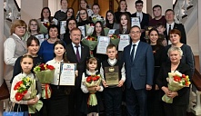 Церемония награждения победителей интернет викторины «Российский парламентаризм - двигатель развития»