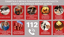 ПАМЯТКА  о  мерах  пожарной  безопасности  в  жилом  фонде