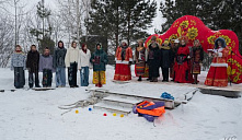 «Широкая Масленица» на территории панорамного эко-парка «Синица»
