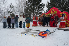 «Широкая Масленица» на территории панорамного эко-парка «Синица»