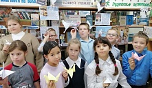 Литературный час «День белых журавлей»