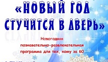 Познавательно-развлекательная  программа «Новый  год стучится в дверь»