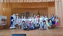 Новогоднее волшебство в Новотравнинском сельском Доме культуры