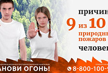 Федеральная информационная противопожарная кампания «Останови огонь!»