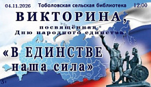 Игра-викторина «В ЕДИНСТВЕ наша сила»