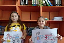 Конкурс детских рисунков «Помоги бабушке – вызови скорую»