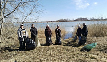 Субботник в рамках Всероссийской акции «Вода России»