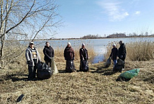 Субботник в рамках Всероссийской акции «Вода России»