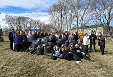 Патриотическая акция «Благоустройство памятников погибшим односельчанам»