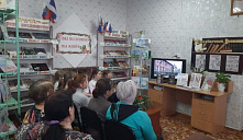 Кинопоказ «Дети войны» в Тоболовской сельской библиотеке